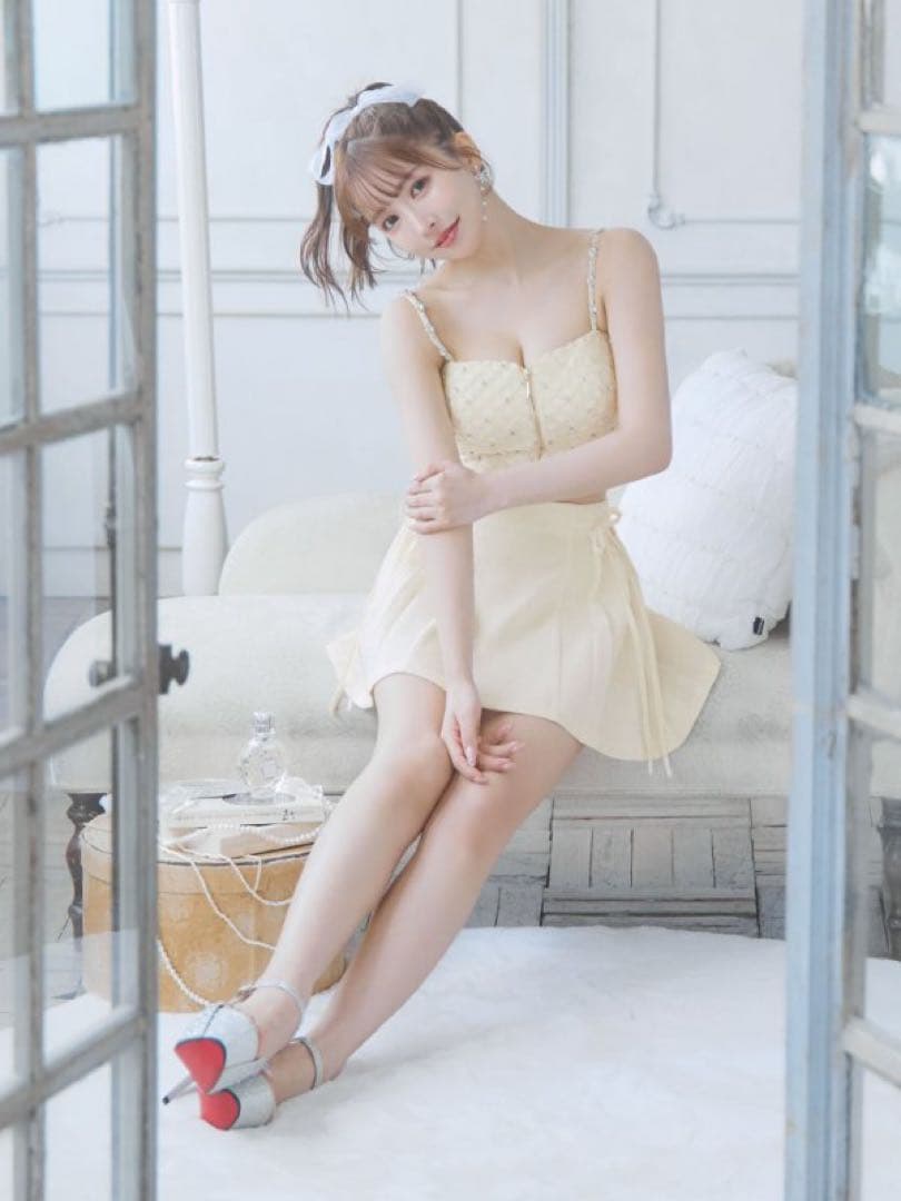 ROBE de FLEURS/ローブドフルール セットアップミニドレス