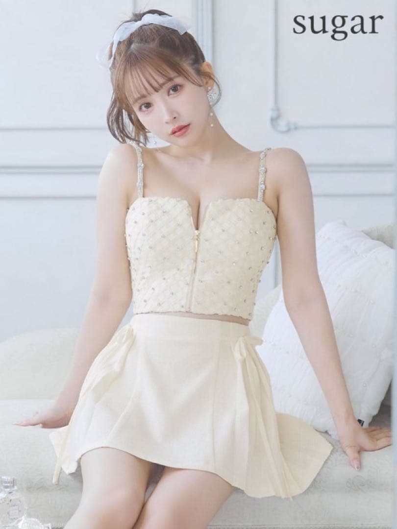 ROBE de FLEURS/ローブドフルール セットアップミニドレス