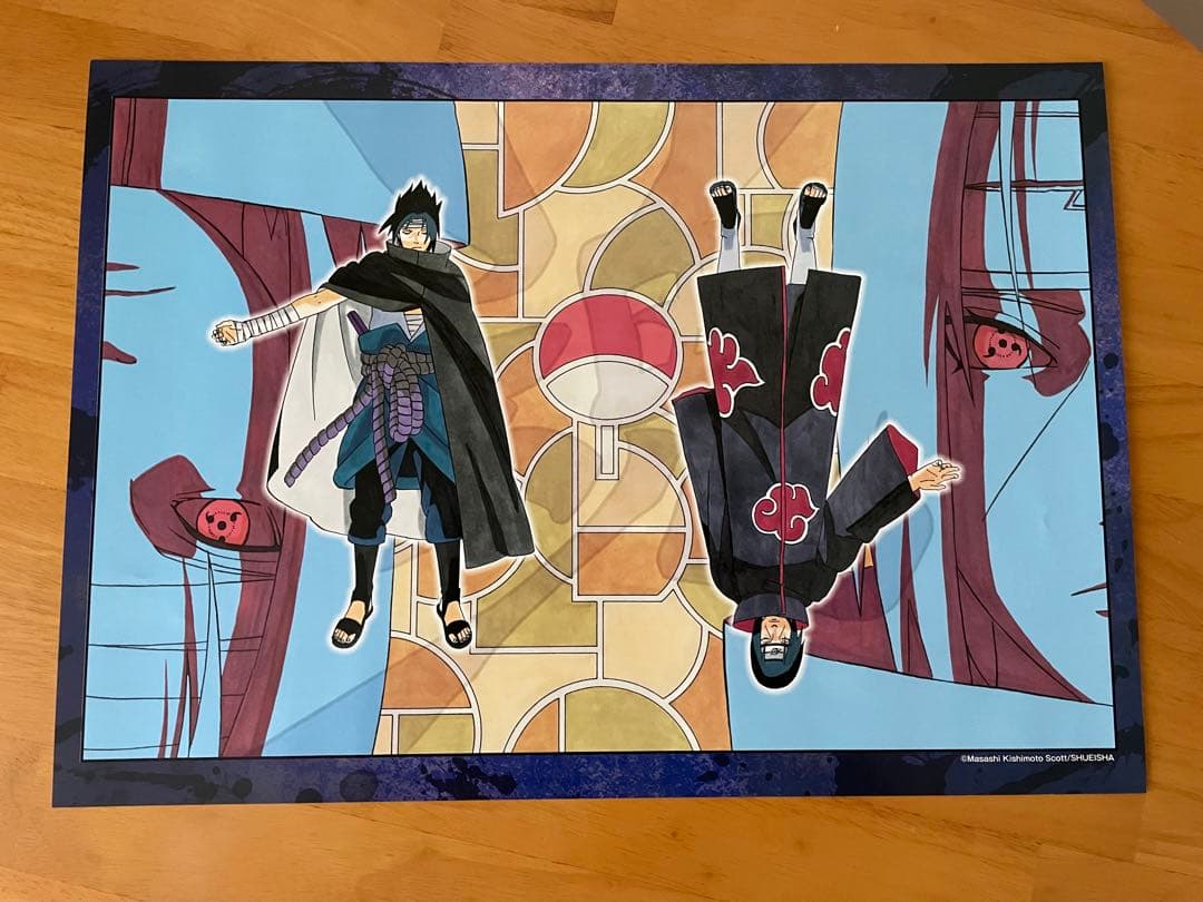 ナルト イラストポスターコレクション 8枚セット ジャンプ展 NARUTO