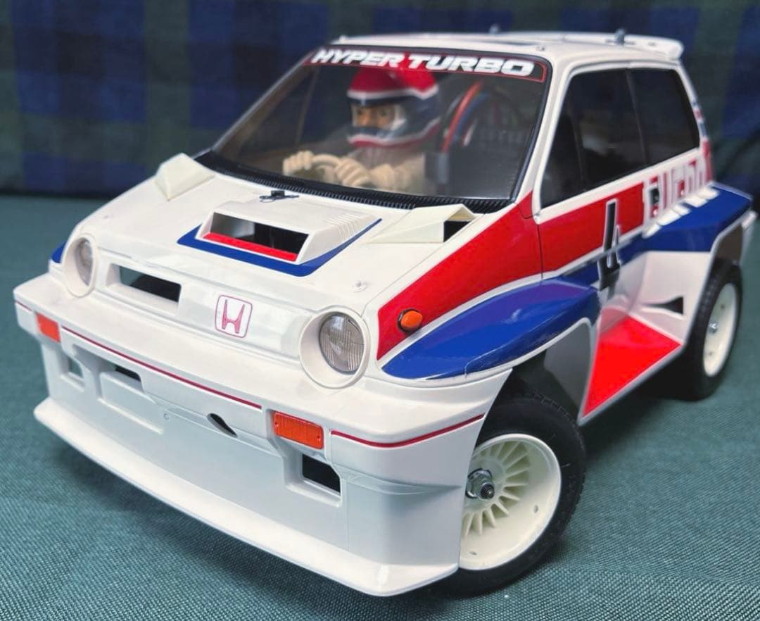タミヤ1/10RC Honda シティターボ XBラジコン完成品