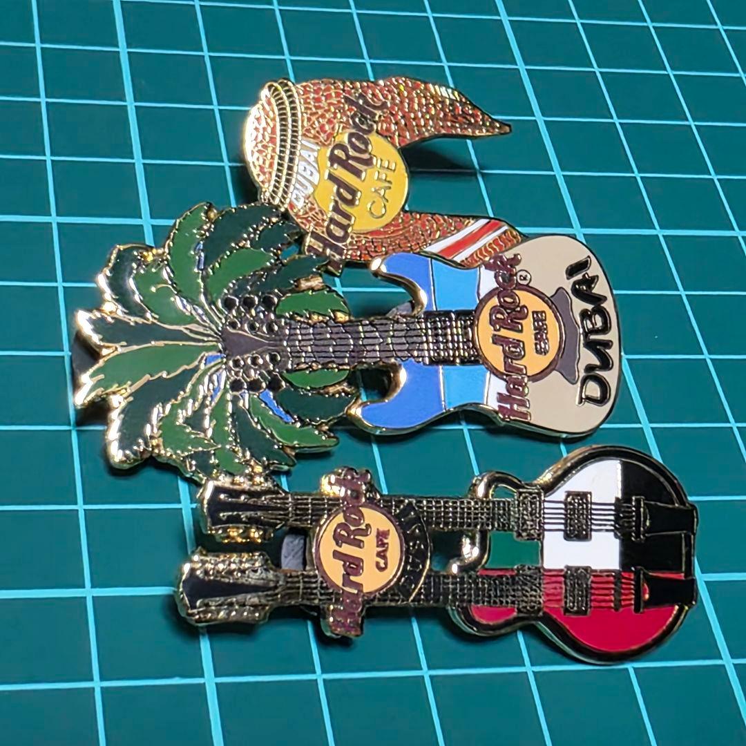 ドバイ ハードロックカフェ ピンバッジ ピンズ 個セットアラブ首長国