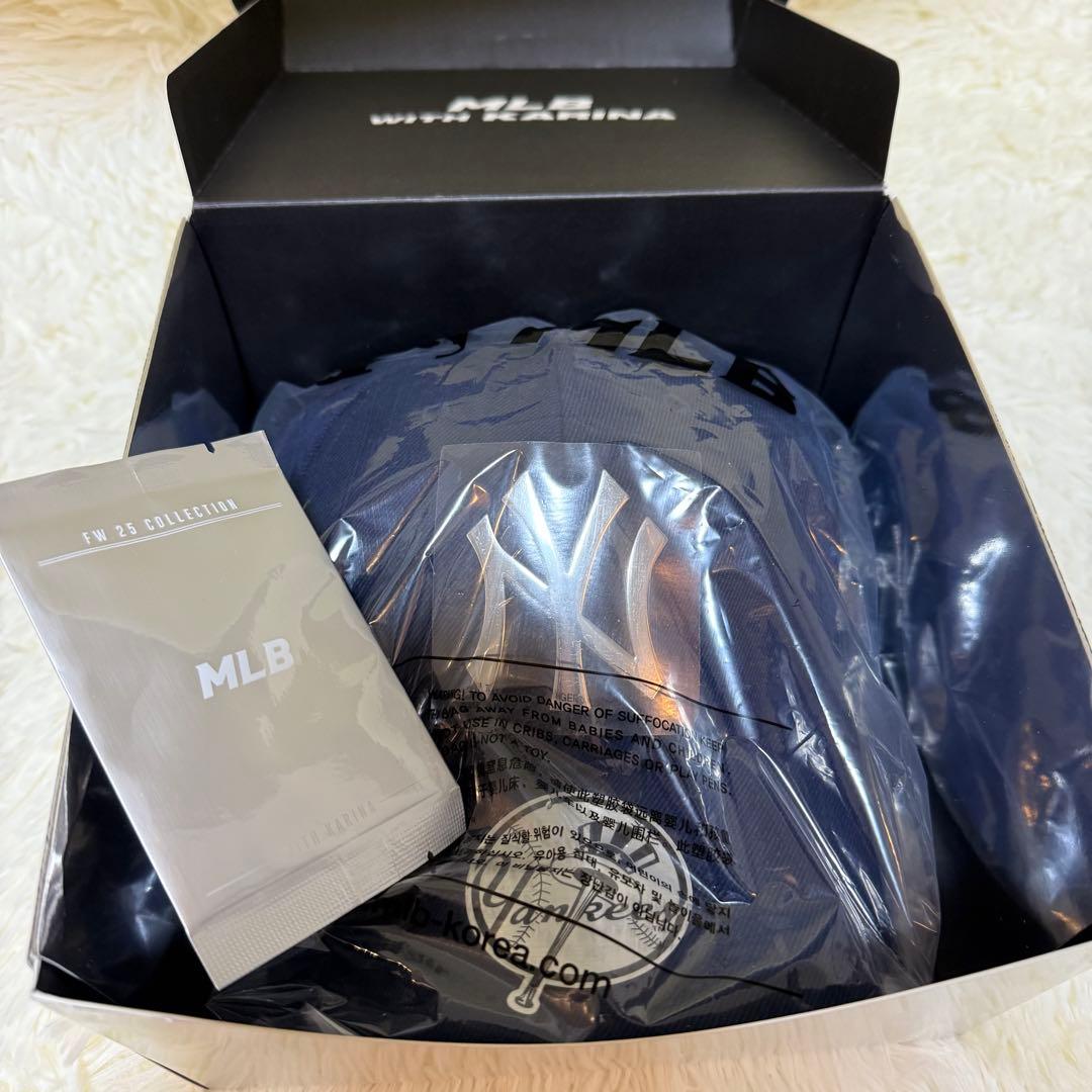 aespa カリナ MLB キャップ 57 帽子 KARINA トレカセット