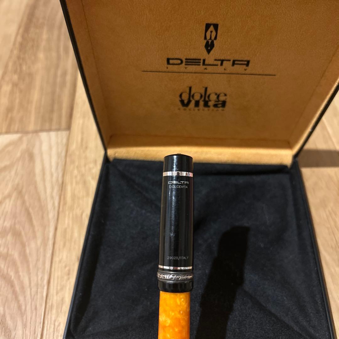 DELTA ドルチェビータ ミディアム14K ロジウム仕上げ 箱付き イタリア製