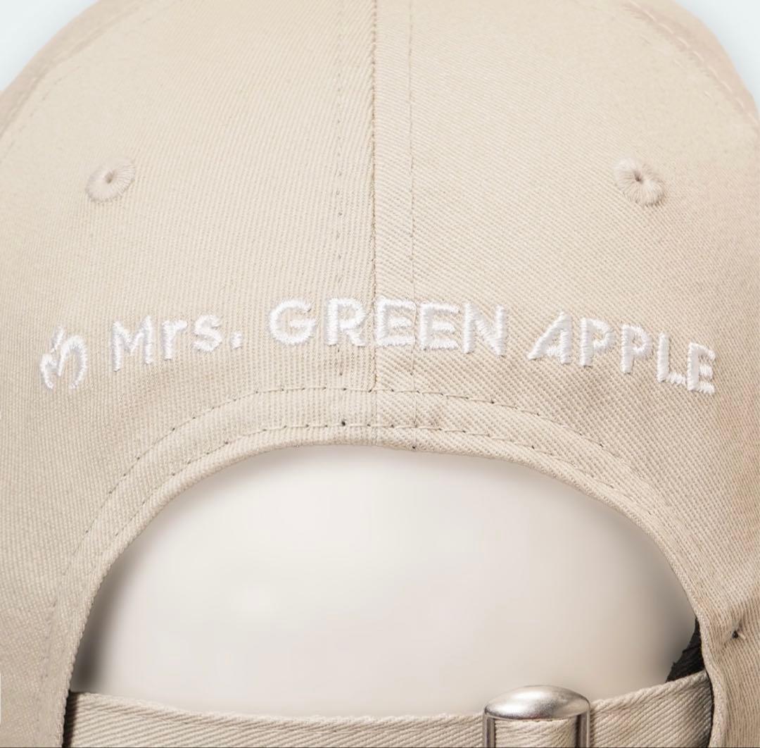 Mrs. GREEN APPLE ベージュキャップ スニダン当選品 ビンス付き もう
