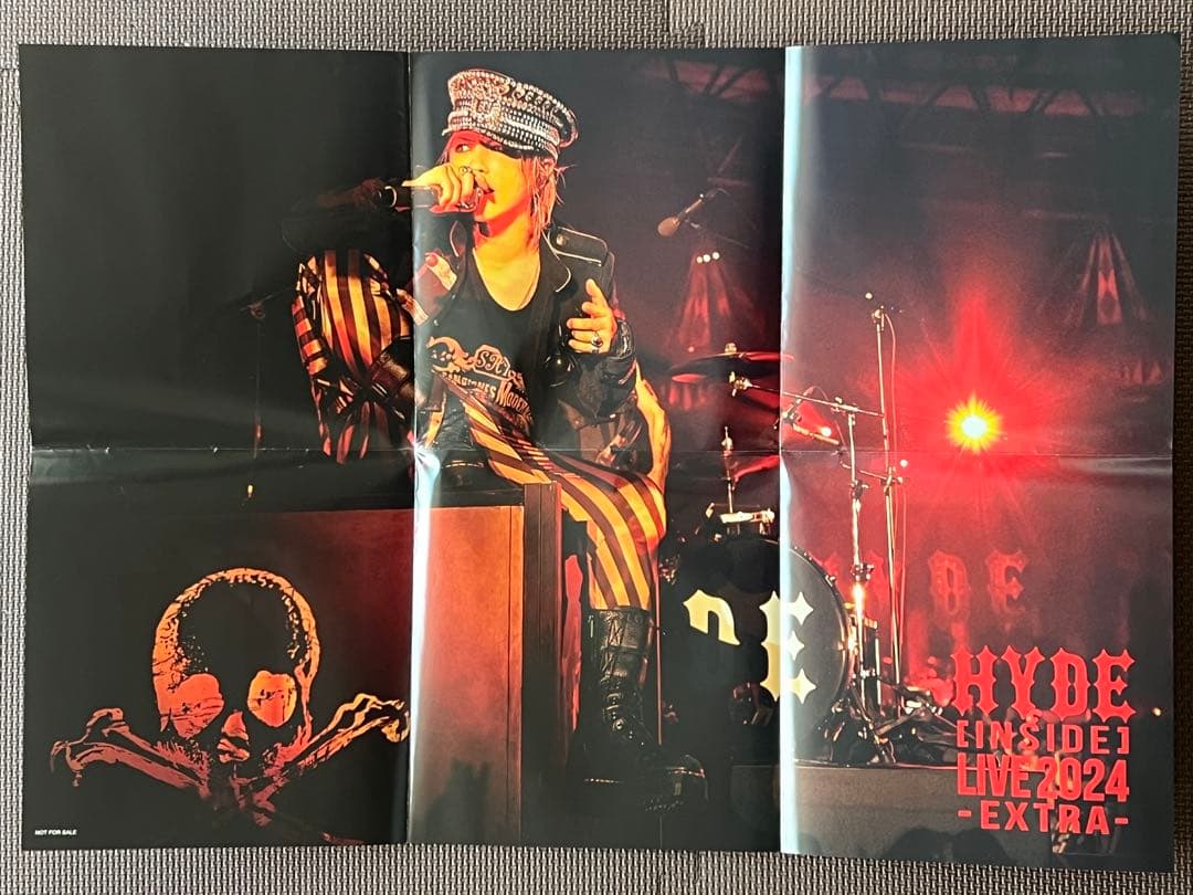 HYDE 初回特典ポスター2枚 非売品＋ おまけ - メルカリ