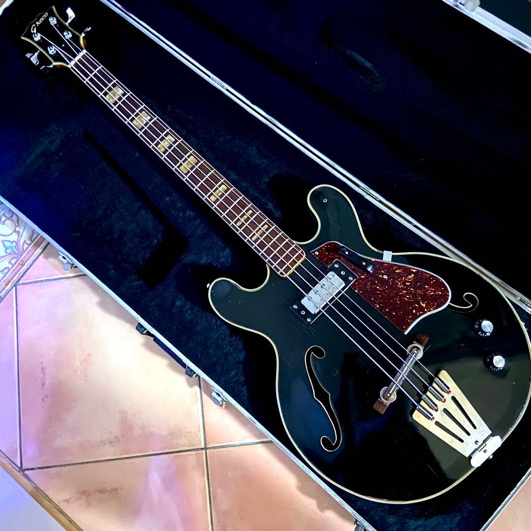 Greco EB-135 フルアコベース 超レア ジャパンヴィンテージ 激鳴り