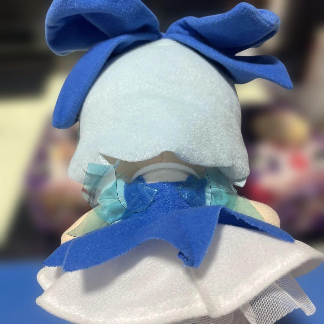 東方project ふもふもちるの　チルノ　gift ぬいぐるみ