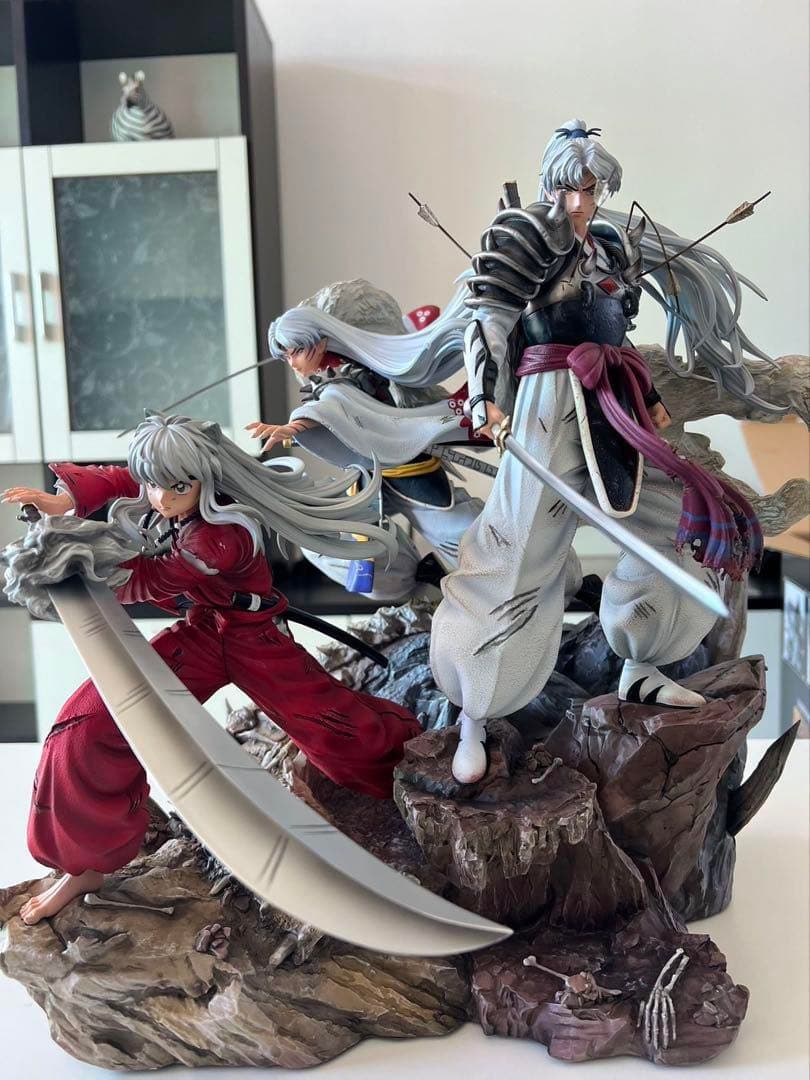 Amazon.co.jp: 犬夜叉 殺生丸 闘牙王 フィギュア 1/5スケール 塗装済み