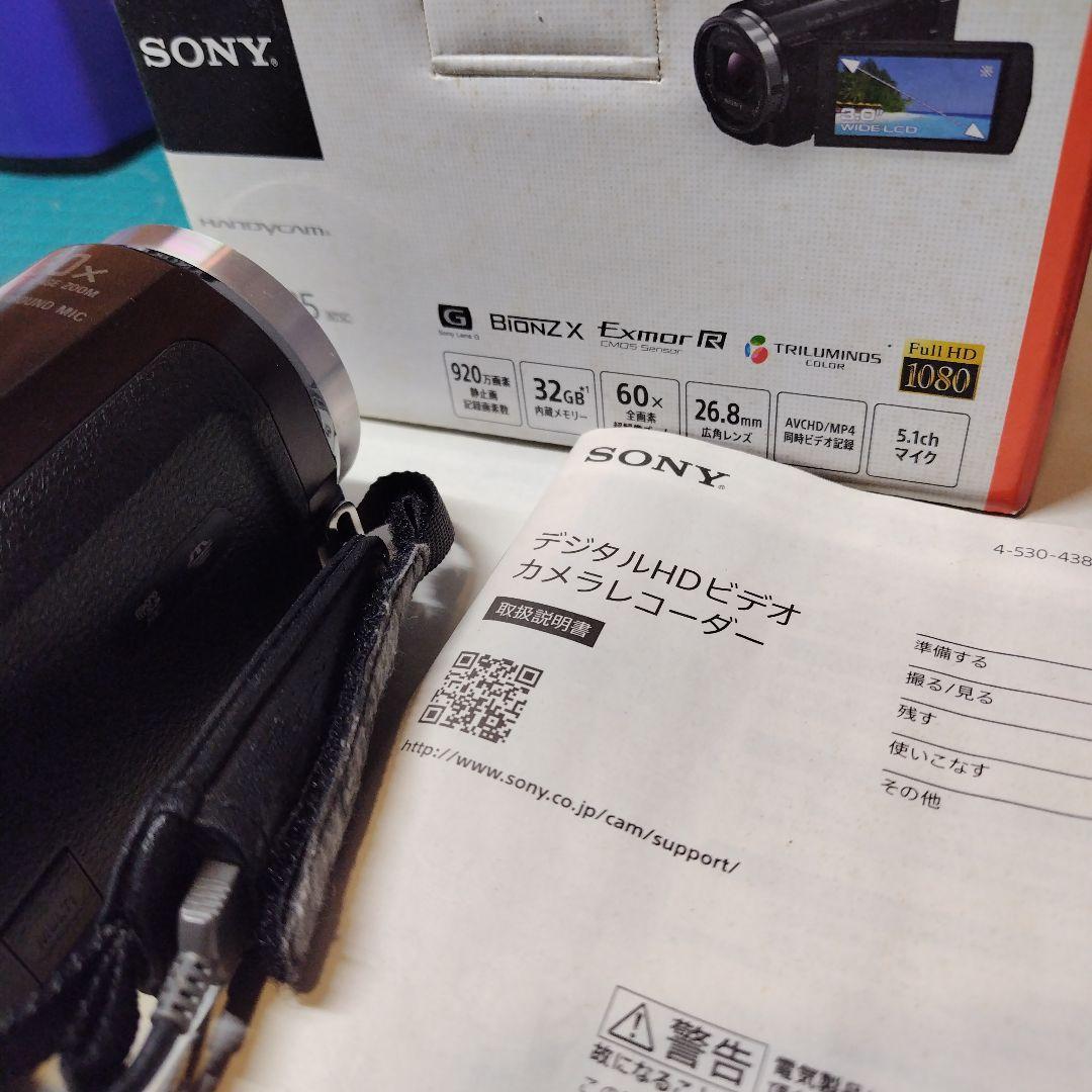 ソニー　cx535　外箱　説明書付き