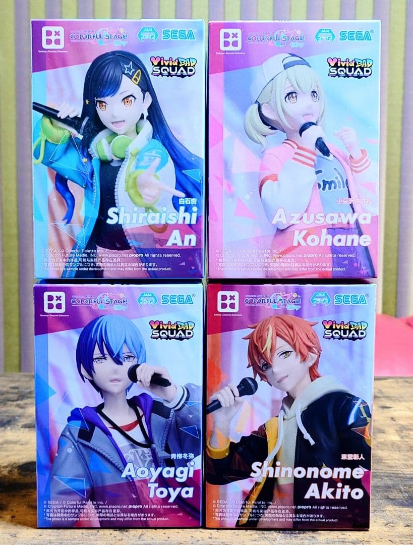 ① プロセカ フィギュア ワンダショ ニーゴ ビビバス レオニ