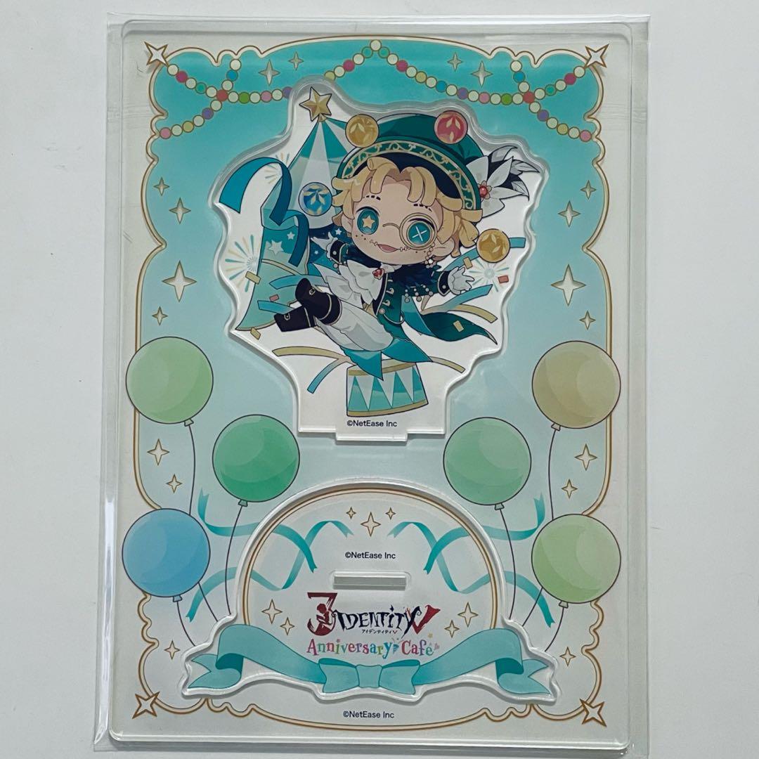 第五人格 スイパラ 3周年 アクリルスタンド 缶バッジ 曲芸師 マイク