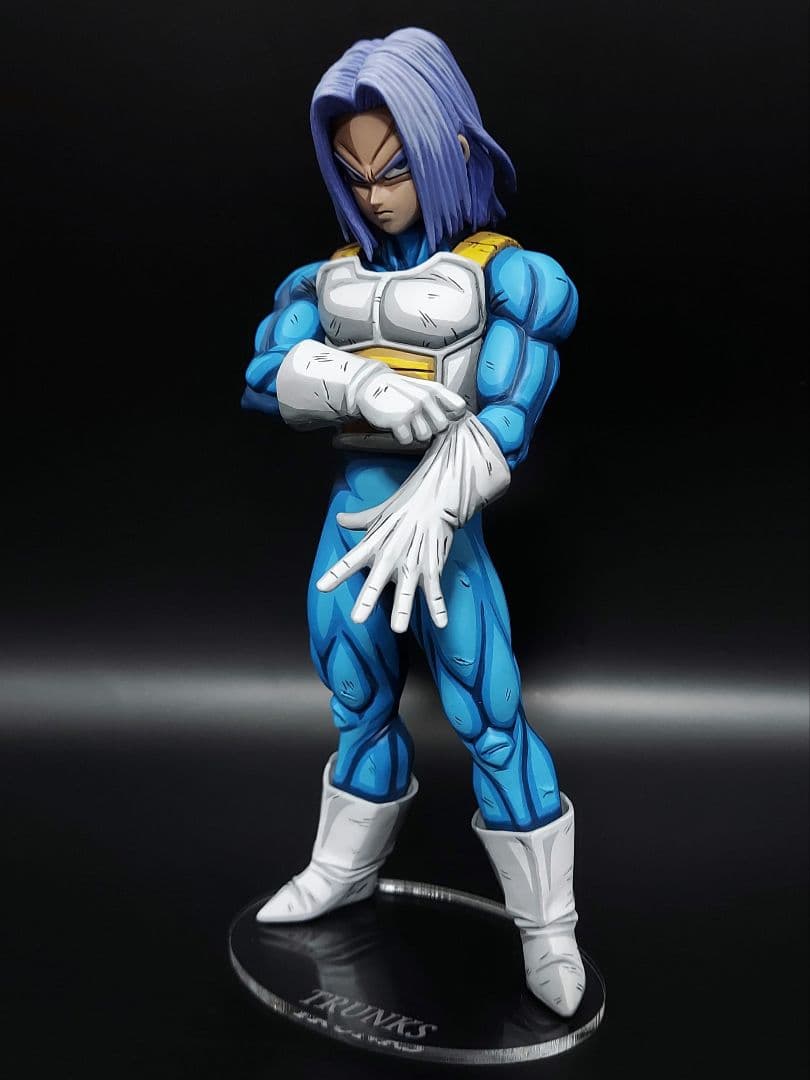 ドラゴンボール トランクス フィギュア 二次元彩色 リペイント 箱付き