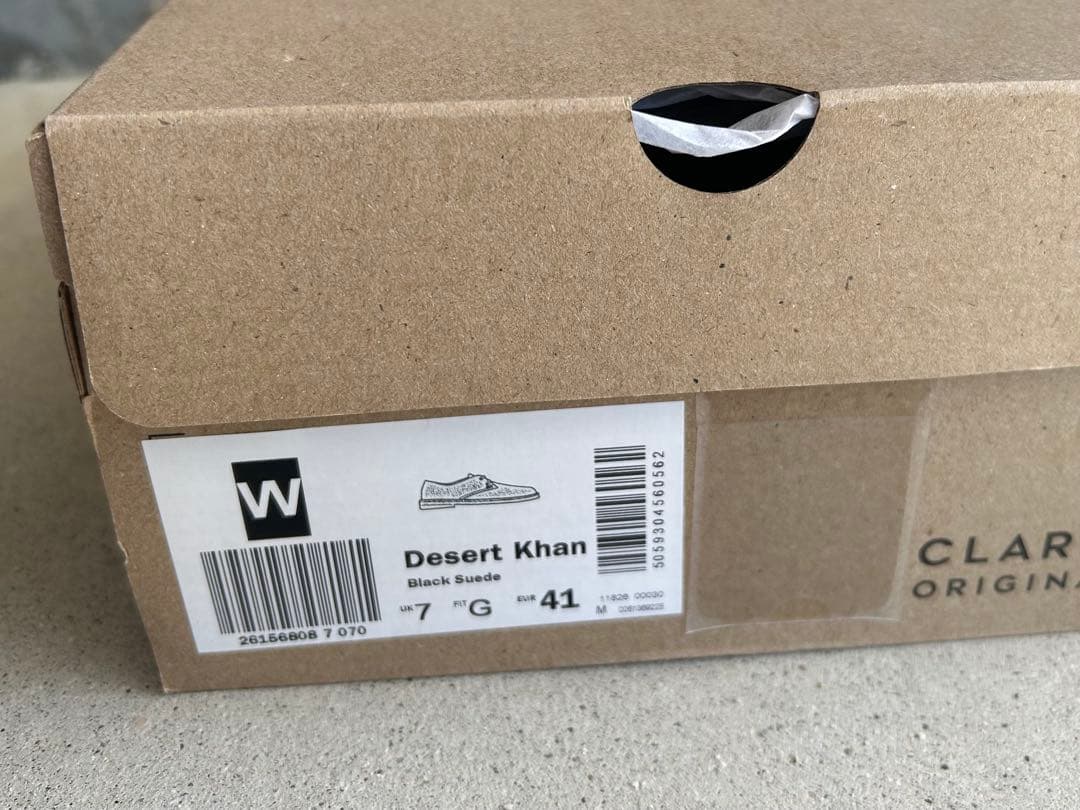 クラークスオリジナル　デザートカーン　ブラック