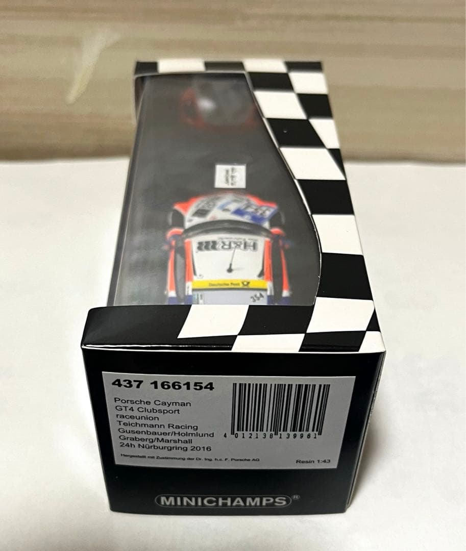 PMA 1/43 Porsche 981 ケイマン GT4 Clubsport