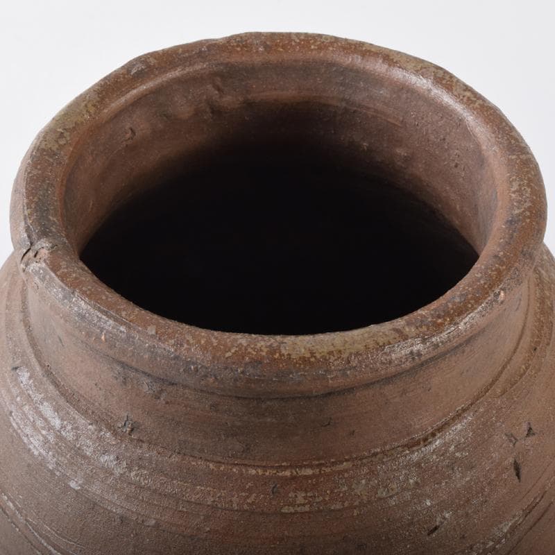 桂又三郎極め 室町初期 古備前 直線文壺水指 龍村光峯 宝