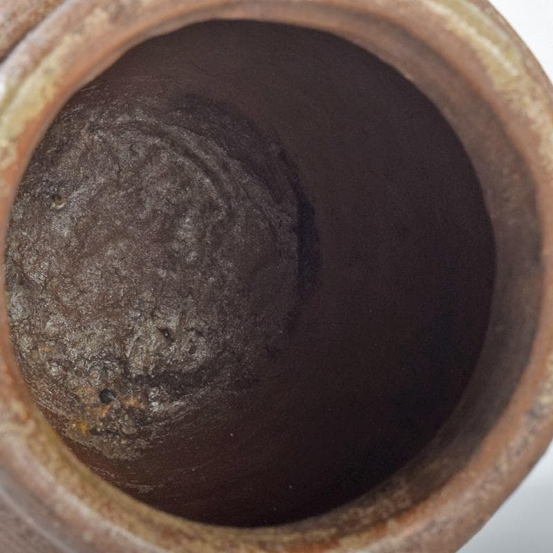 桂又三郎極め 室町初期 古備前 直線文壺水指 龍村光峯 宝