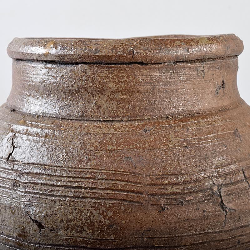 桂又三郎極め室町初期古備前直線文壺水指龍村光峯宝雲緞子MR7914B