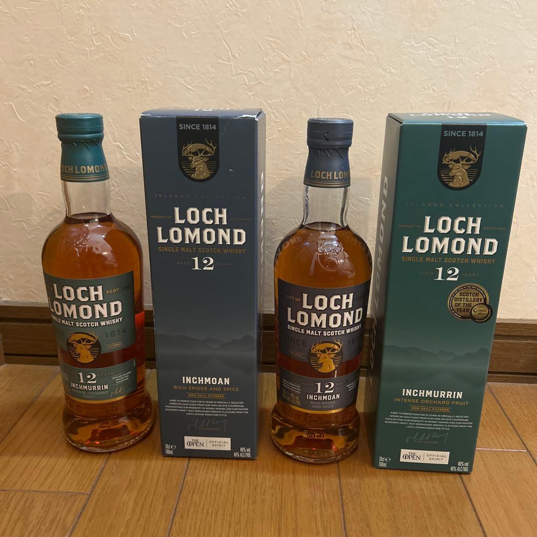 LOCH LOMOND 12年　シングルモルトウイスキー　2本セット ロッホローモンド12年 シングルモルトウイスキー 2本セット｜6本セット