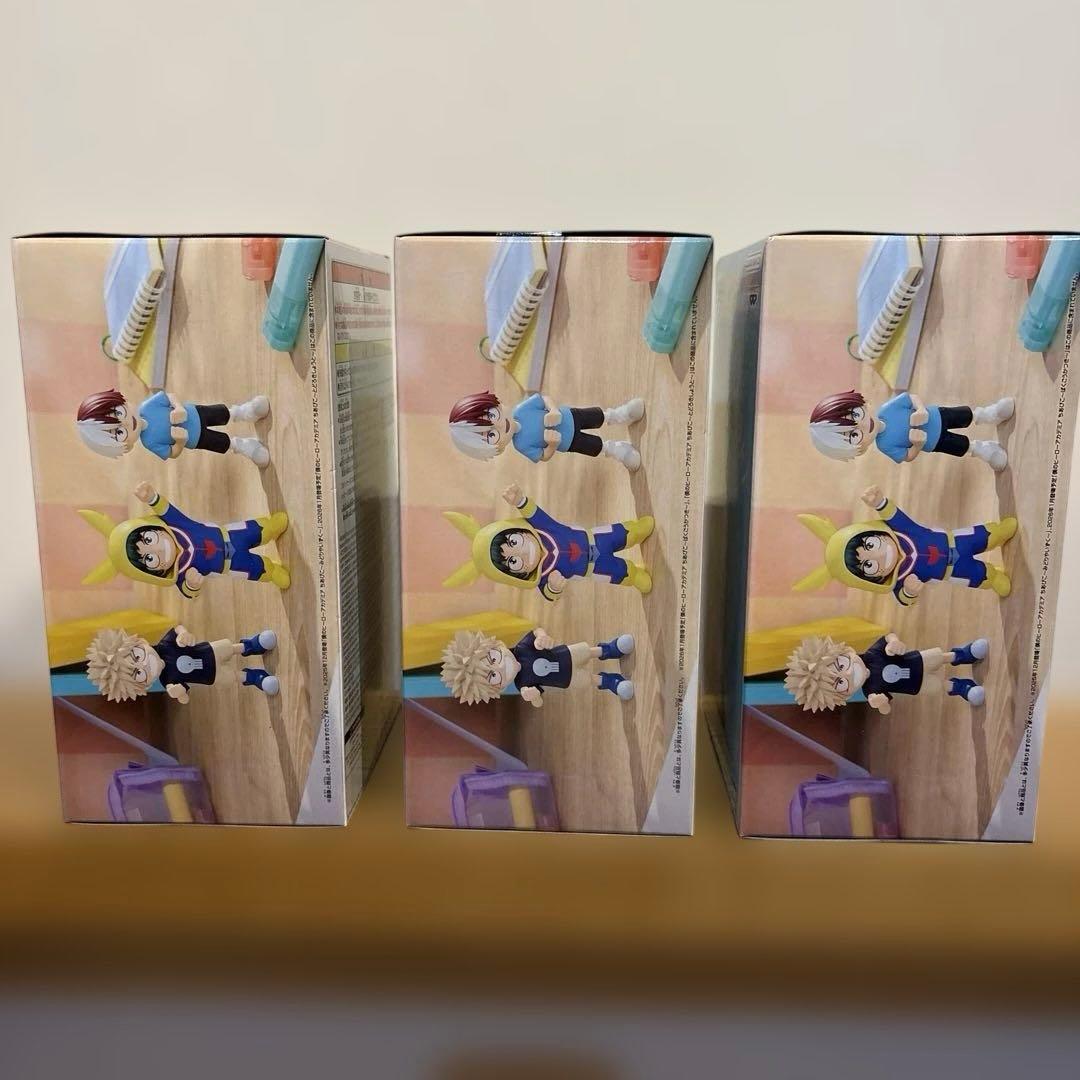 【新品未開封】 僕のヒーローアカデミア ちあぴこ フィギュア3種セット