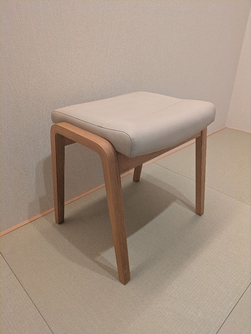 【カリモク】karimoku スツール 木製 ナチュラル 国産