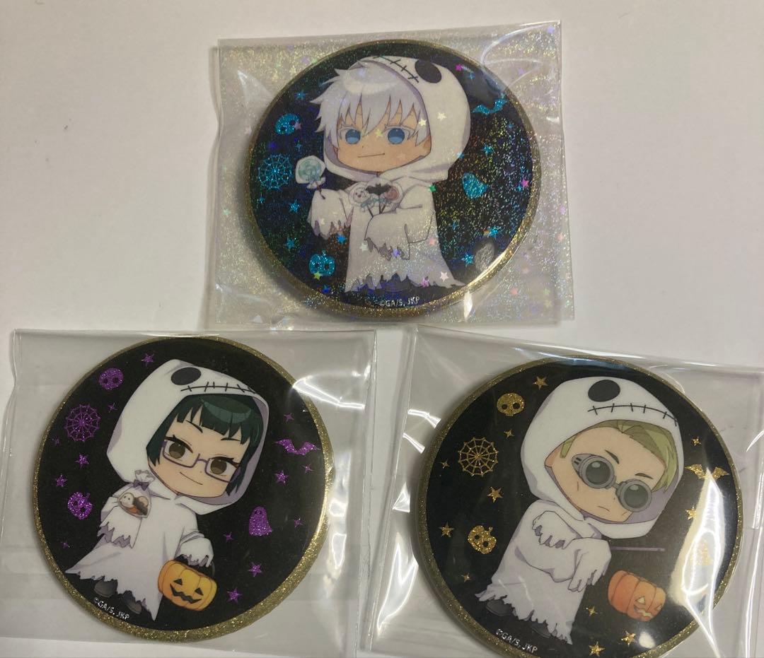 呪術廻戦 マルキューブ ハロウィン 缶バッジ 五条 七海 真希 - メルカリ