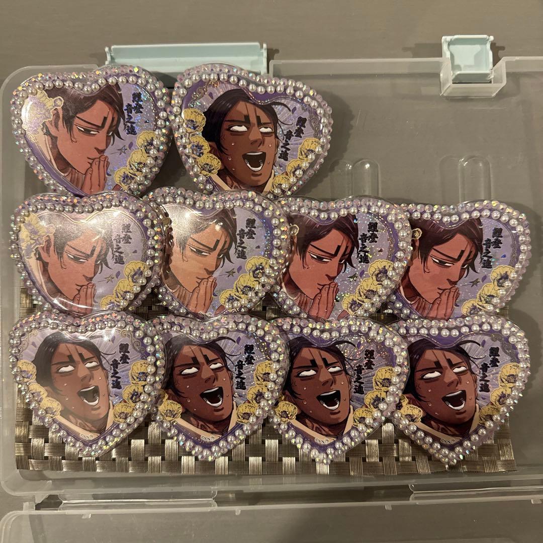 ゴールデンカムイ 鯉登少尉 愛です缶バッチ - メルカリ