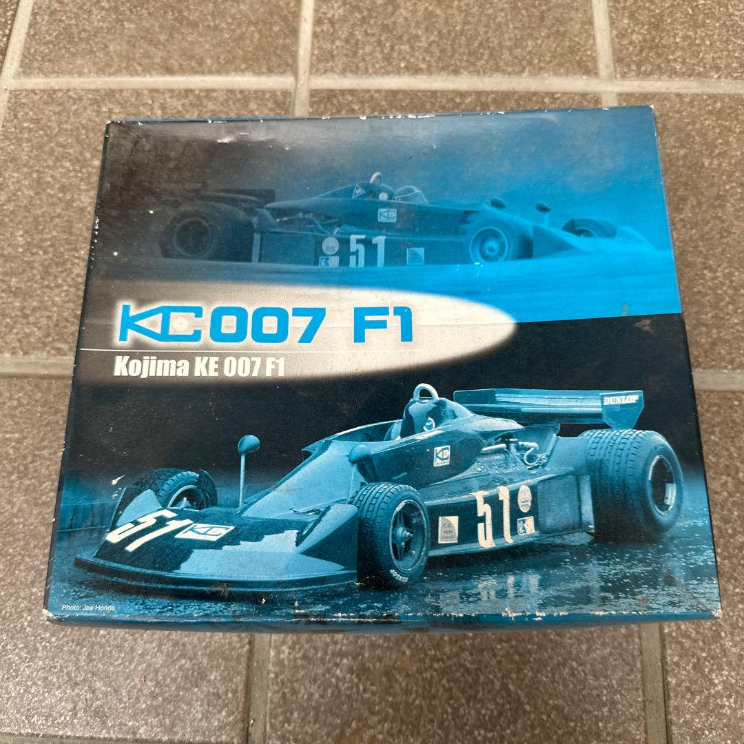 フジミ 1/20 コジマ KE007 F1 レジンキャスト製組立キット未組立品