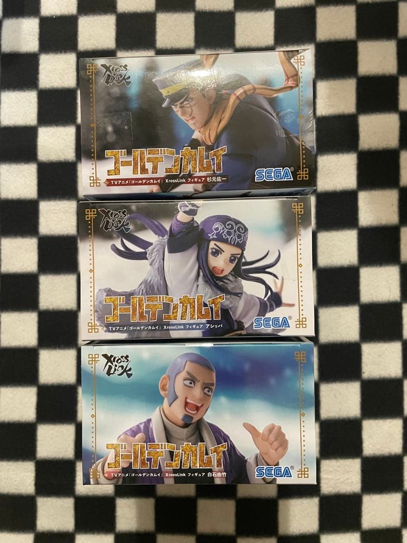 ゴールデンカムイ XrossLink フィギュア 杉元佐一 アシリパ 白石由竹