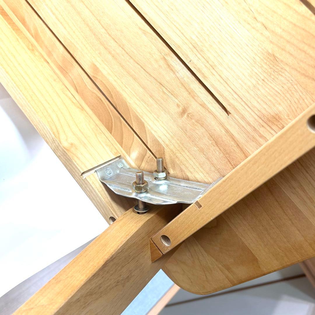 波乗人　無印良品　ダイニングテーブル 天然木　無垢材　テーブルのみ