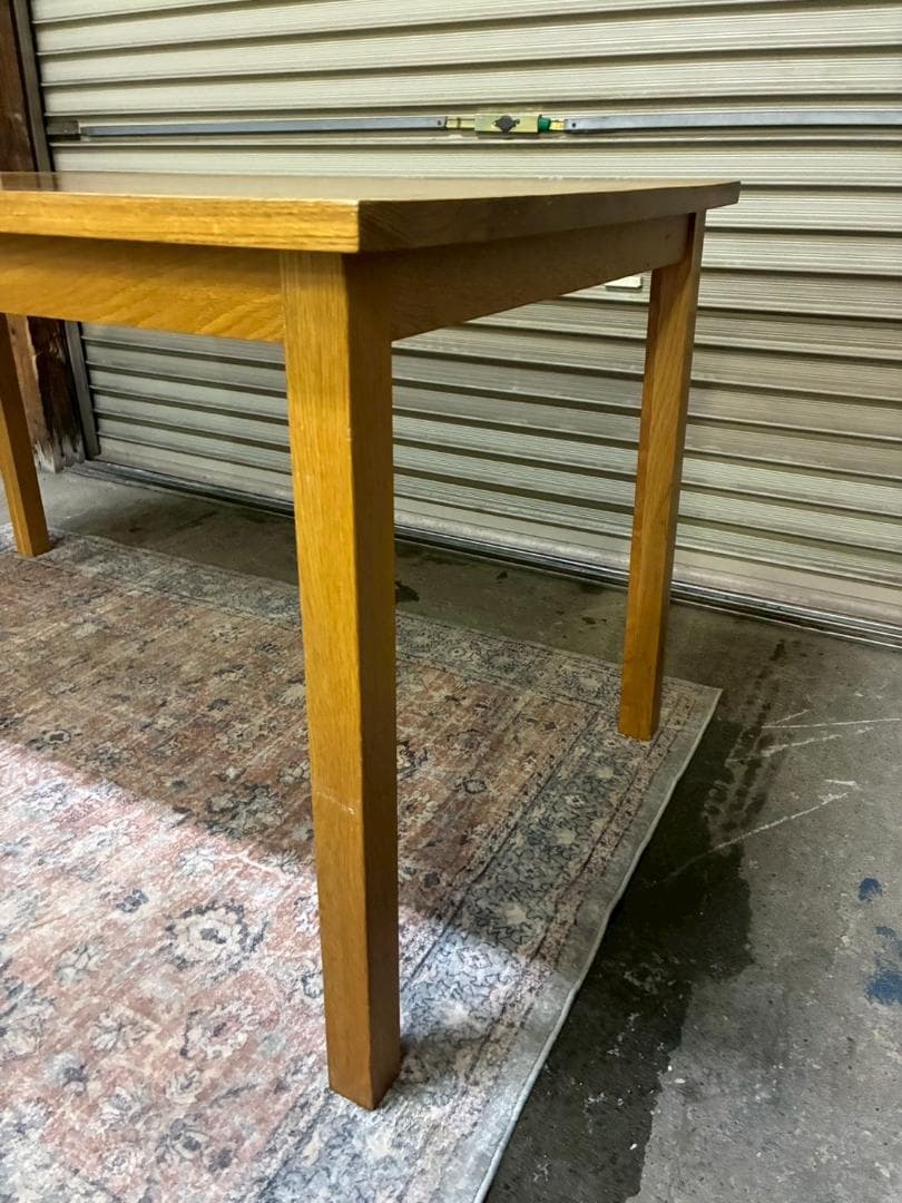 廃盤品 無印良品 無垢材テーブル・オーク材・幅140cm 分解済み