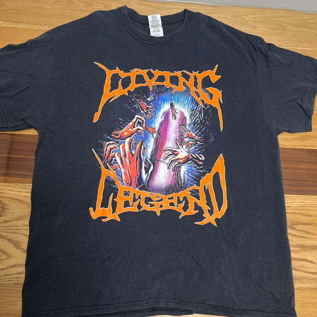 希少KOHH LIVING LEGEND バンドTシャツ 千葉雄喜 HIPHOP 新品 希少 KOHH Tシャツ LIVING LEGEND LIVE 千葉雄喜M