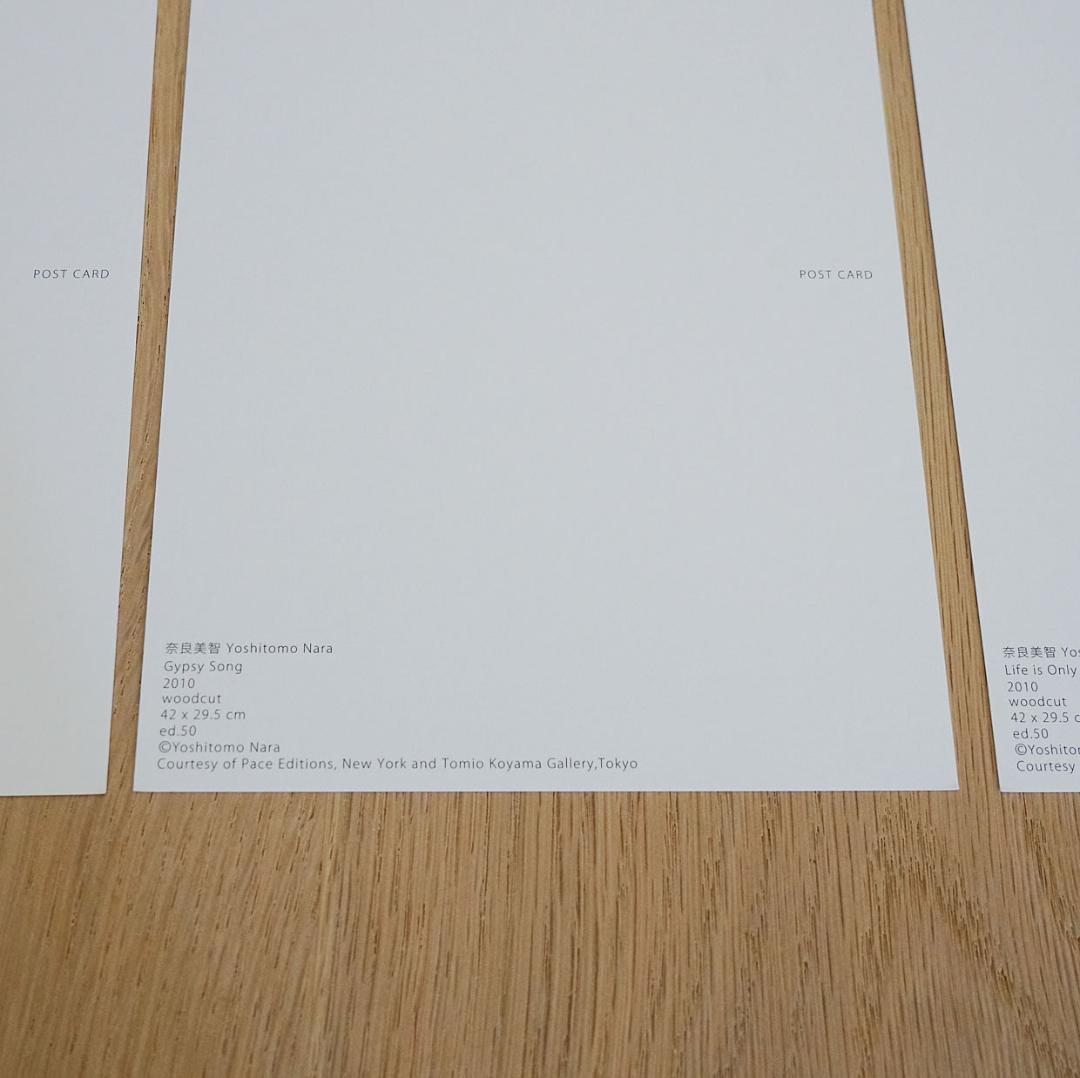 【奈良美智】ポストカード１０枚＋ステッカー（オリジナル缶入り）