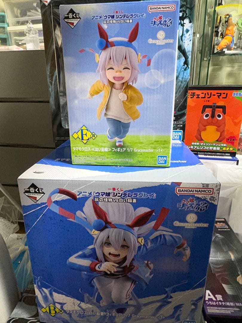 一番くじ ウマ娘 シンデレラグレイ B賞タマモクロス D賞オグリキャップ
