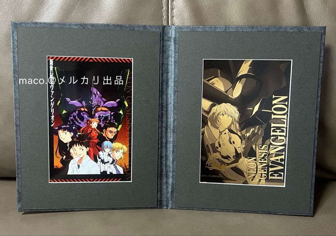 美品 新世紀エヴァンゲリオン 30周年記念 純金プレート 公式特典付 K24