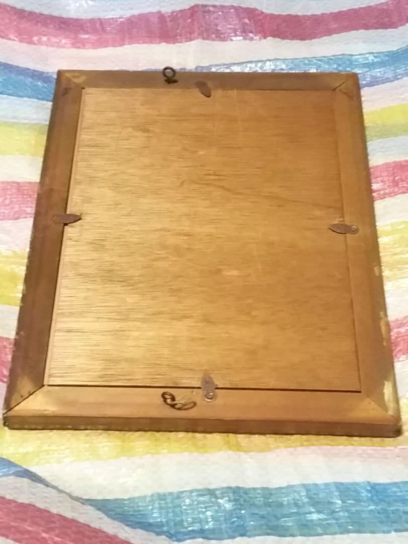 骨董品　絵画　1点物　1892年　ポーランド画家　メホッフェル