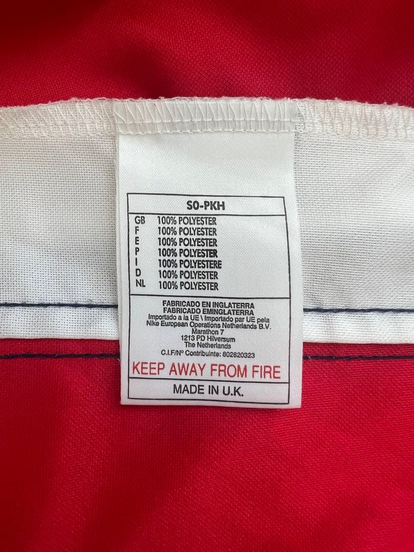 99-00 Arsenal アーセナル ユニフォーム Mサイズ U.K製