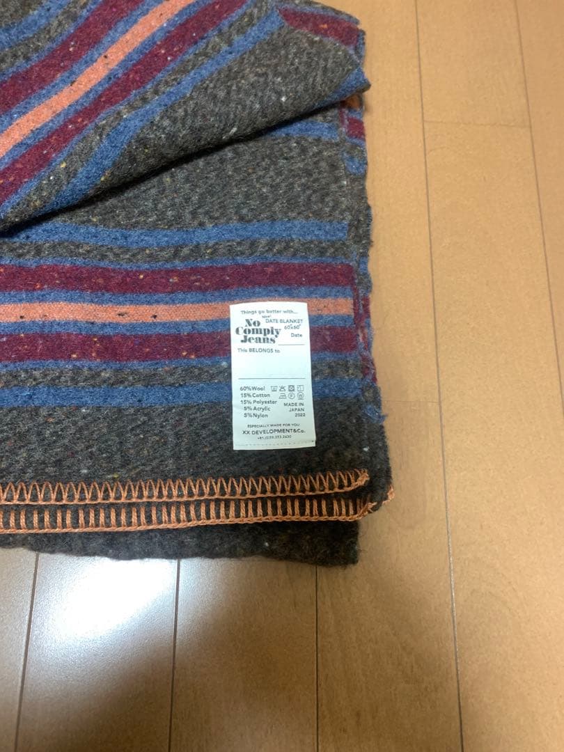 未使用 XX DEVELOPMENT WOOL BLANKET Vol.3 廃盤