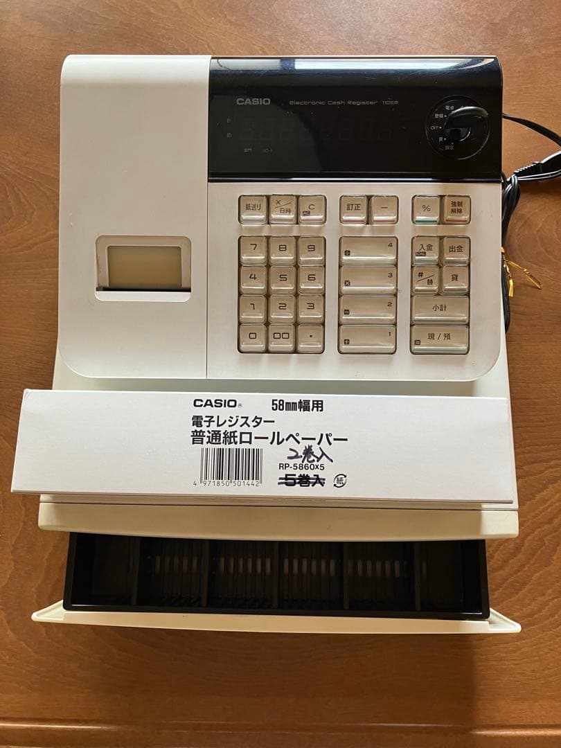 カシオ　レジスター　110ER