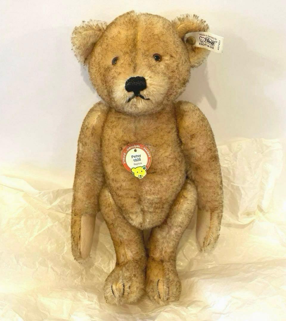 Steiff シュタイフ　ペツィー 1928クラッシックテディベア　ロングアーム