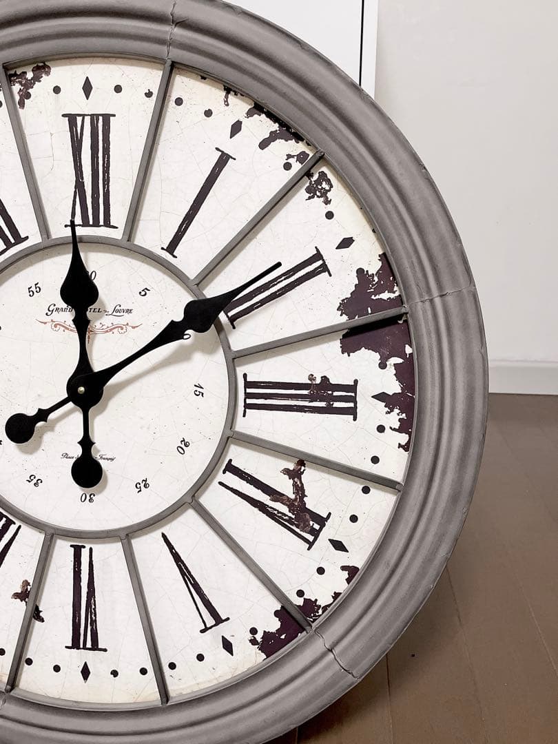 コベントガーデン　ルーヴルラージクロック　アンティーク　壁掛け時計　インテリア