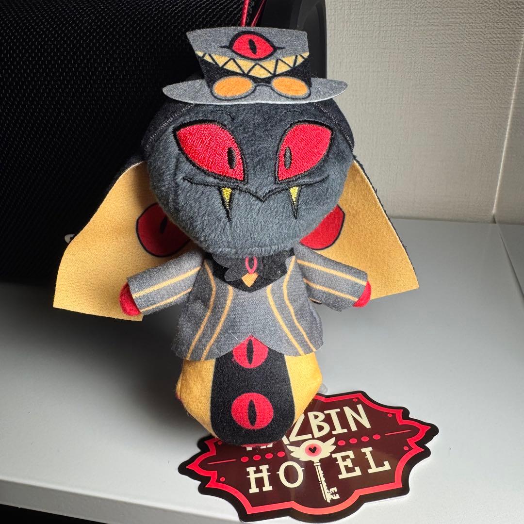 ラウンドワン限定 ハズビン・ホテルへようこそ おすわりマスコット