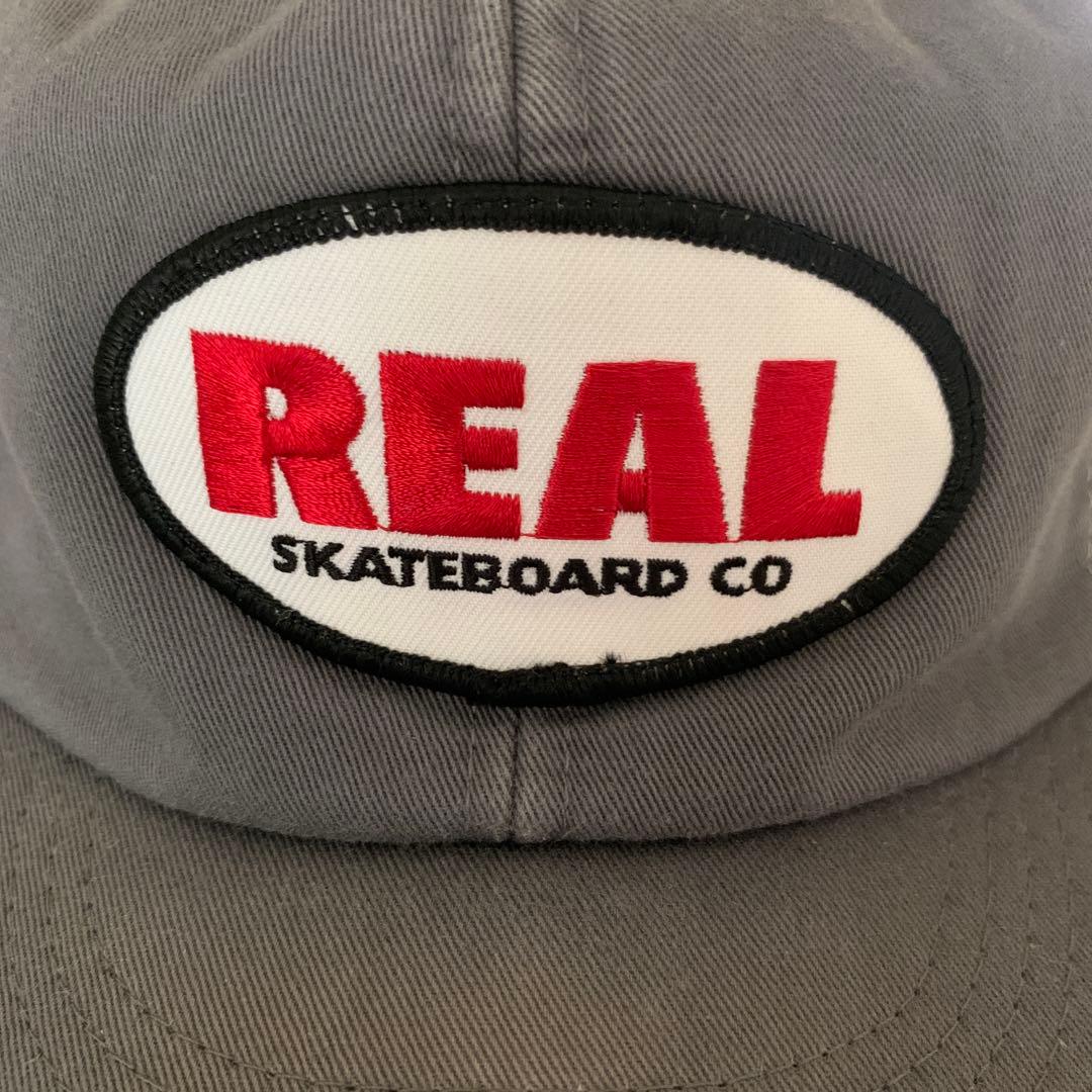 90s REAL skateboard co キャップ　アメリカ製