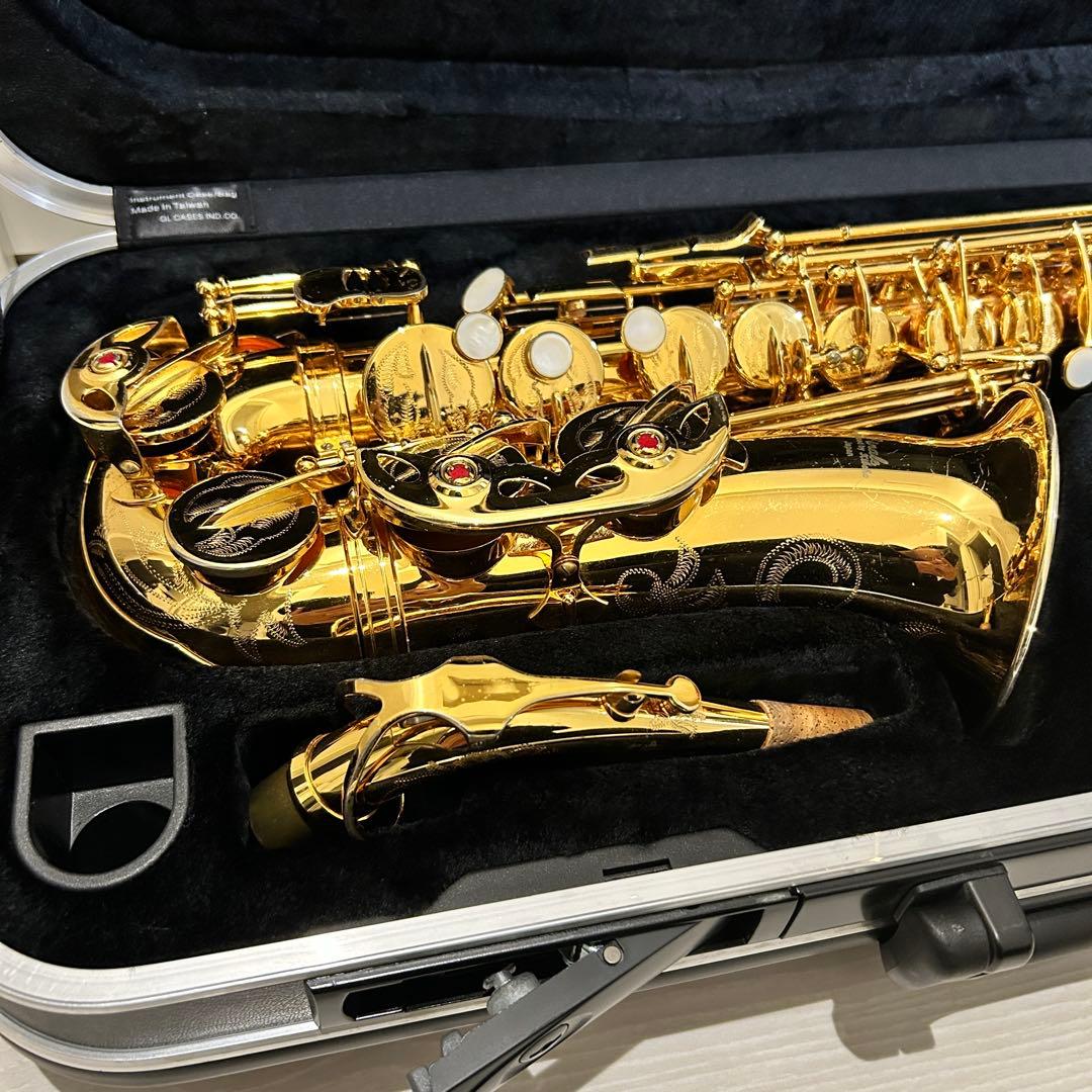 金メッキ【希少】喜望峰 Finale ゴールドプレート　アルトサックス　GP