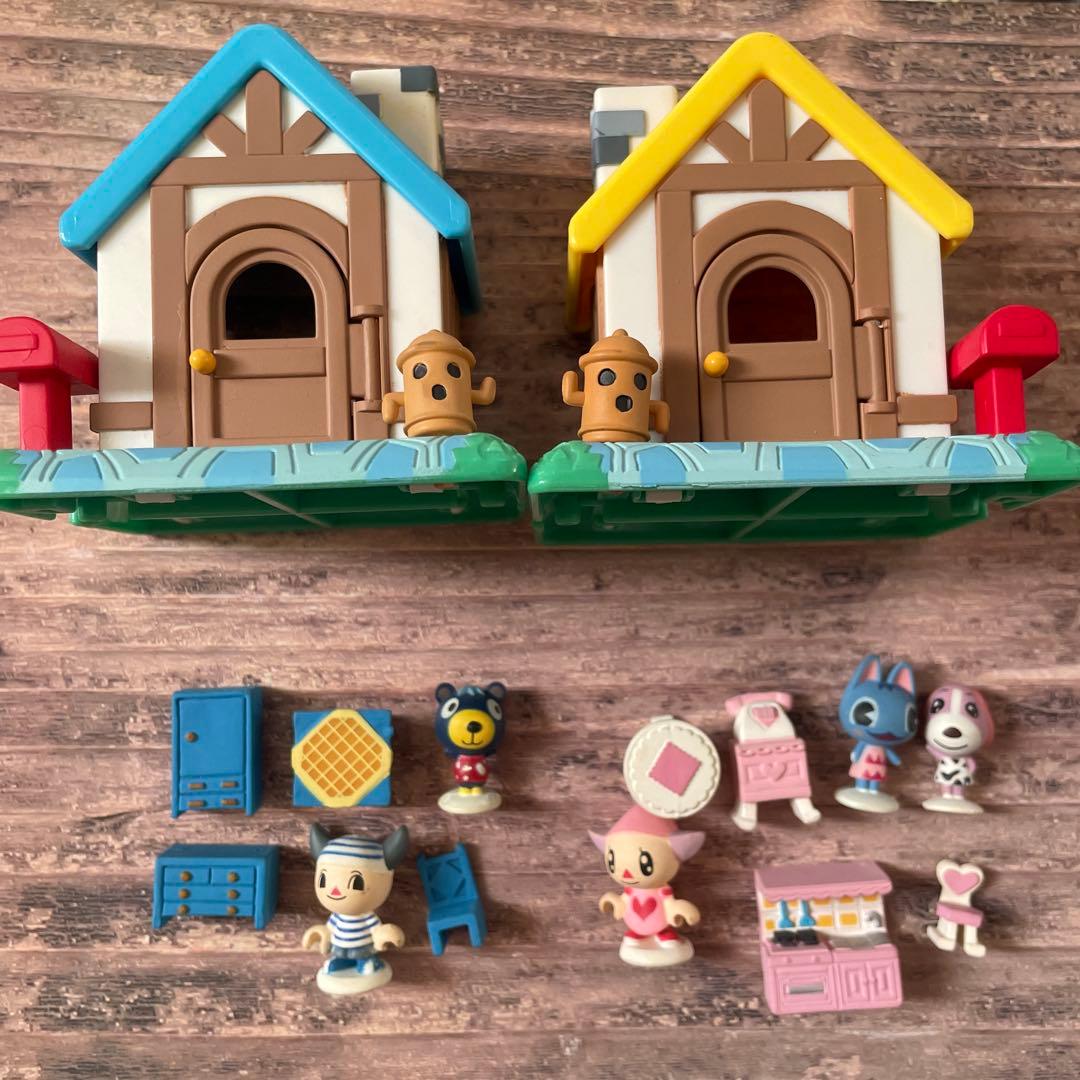 任天堂 どうぶつの森 森をつくろう 博物館 交番 家 セット フィギュア