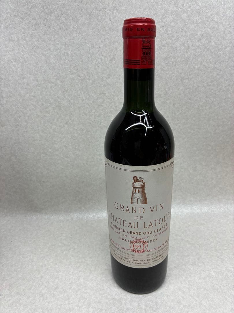 ②未開封 極希少 CH.LATOUR シャトーラトゥール 1955年 750ml