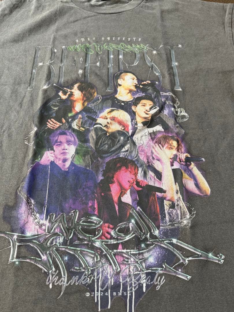 新品 見着用 BE:FIRST アーティストTシャツ Mサイズ ファンクラブ限定