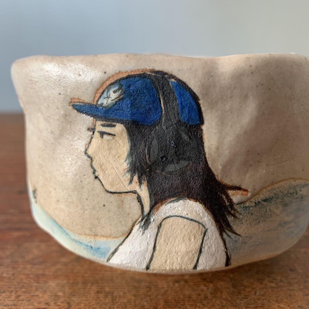 妻の作った 抹茶茶碗 陶芸 kissからはじまるミステリー ハンドメイド