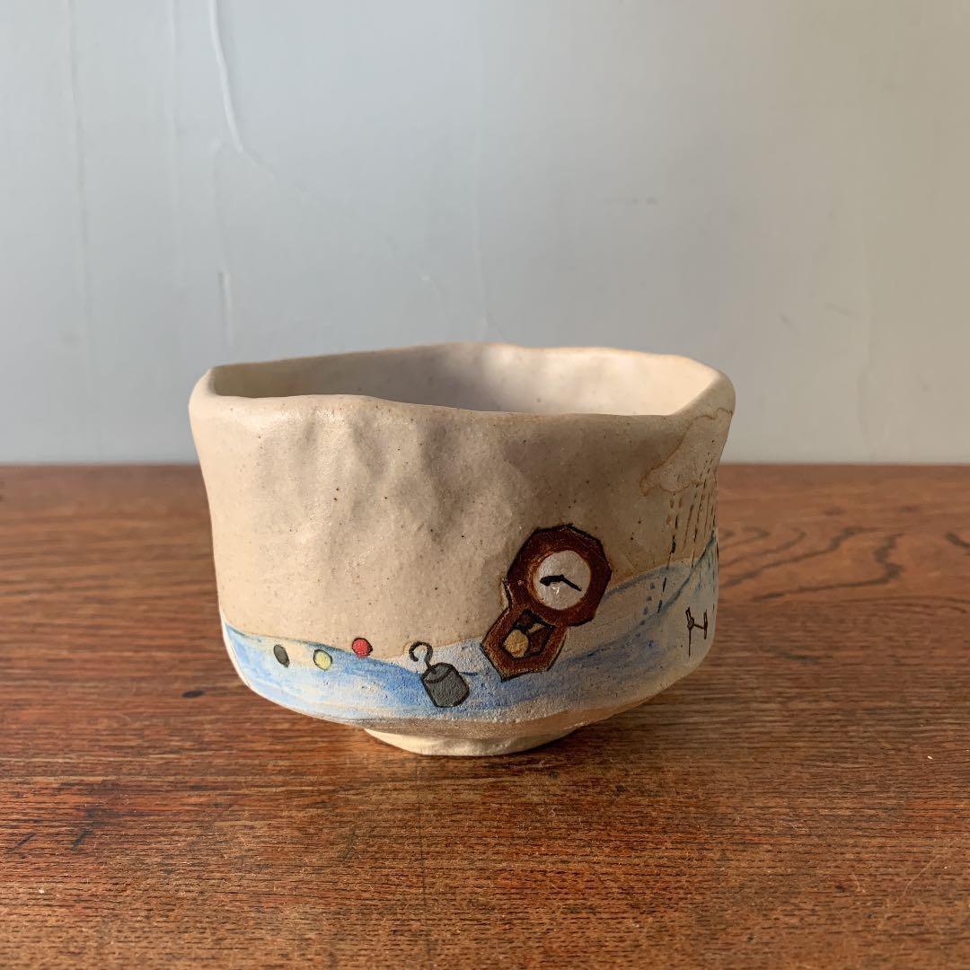 妻の作った 抹茶茶碗 陶芸 kissからはじまるミステリー ハンドメイド