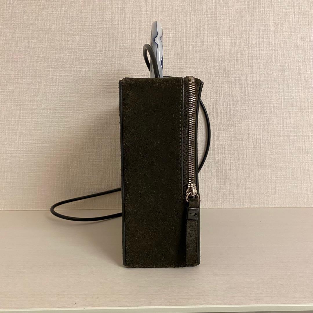 定価約7万】BUILDING BLOCK ボックスバッグ スエード