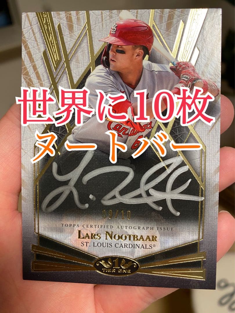ヌートバー サインカード【世界に10枚】ルーキー TOPPS 大谷翔平 auto ヌートバー サインカード【世界に10枚】ルーキー TOPPS 大谷翔平 auto